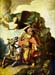 Prophet Balaam and the donkey by Rembrandt