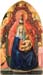 St. Anna, Mary with child and five angels  by Masaccio