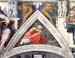 The ancestors of Christ - Asa by Michelangelo