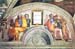 The ancestors of Christ - Jacob and Joseph by Michelangelo
