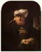 The leper king Uzziah by Rembrandt