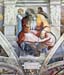 The prophet Jeremiah by Michelangelo