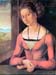Woman with braided hair by Durer
