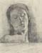 Closed eyes by Odilon Redon