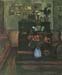 Dawn in an intimate room by Joseph Rippl-Ronai