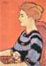 Lady in Blue by Joseph Rippl-Ronai