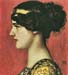 Mary as a Greek  by Franz von Stuck