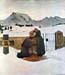 The pain of mourning by Giovanni Segantini