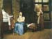 A birth Chamber, Seventeenth Century by Alma-Tadema