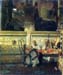 An Egyptian widow at the time of Diocletian, detail by Alma-Tadema