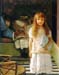 Portrait of Laurense and Anna Alma-Tadema as a child by Alma-Tadema