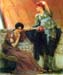 Unconscious rivals, detail by Alma-Tadema