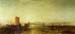 Brighton from the sea by Joseph Mallord Turner