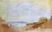 Coastal scene with buildings by Joseph Mallord Turner