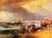 Coastal scene with fishermen by Joseph Mallord Turner