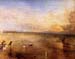 New moon by Joseph Mallord Turner