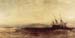 Ship aground by Joseph Mallord Turner