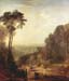 The crossing of the stream by Joseph Mallord Turner
