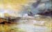 Waves breaking on a lee shore by Joseph Mallord Turner