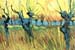 Grazing at sunset by Van Gogh