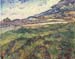 Green wheat field by Van Gogh