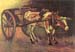 Ox carts with brown Ox by Van Gogh