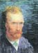 Self-portrait from the left by Van Gogh