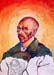Self-portrait study by Van Gogh