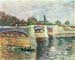The Seine with the Pont de la Grande Jatte by Van Gogh