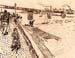 The iron bridge at Trinquetaille on the Rhone by Van Gogh