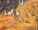 The park of St-Paul Hospital in Saint-Remy by Van Gogh