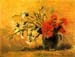 Vase with Carnations by Van Gogh