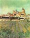 View of Sainte Maries by Van Gogh