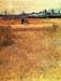 Wheat field with a view of Arles by Van Gogh