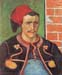 Zouave half figure by Van Gogh