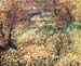 ts shores in the spring at the Pont de Clichy by Van Gogh