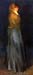 Miss Rosalind Birnie Philip, standing by Whistler